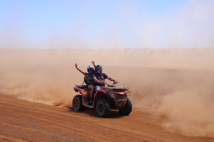 Boa Vista: Off-Road Quad Bike to Santa Monica & Caves - What driving the automatic quad feels like