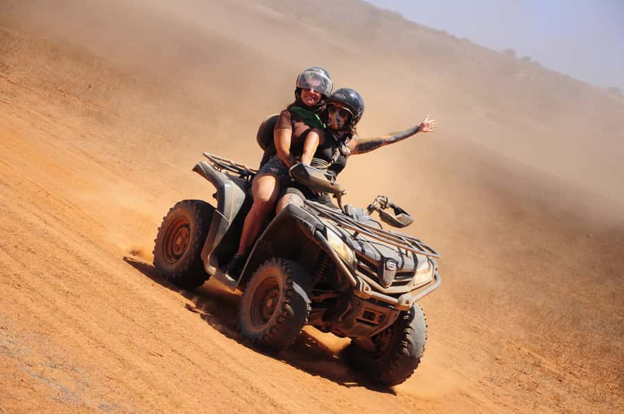 Boa Vista: Off-Road Quad Bike to Santa Monica & Caves - Hotel pickup makes the half-day plan easy