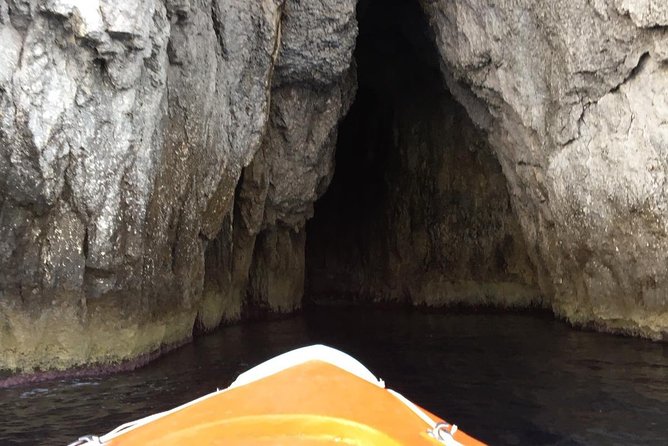 Boat tour of Ortigia Island and sea caves - The short swim stop