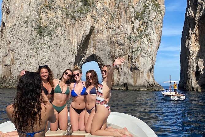 Boat Tour of the Caves on the Island of Capri - Faraglioni photos and the first swim