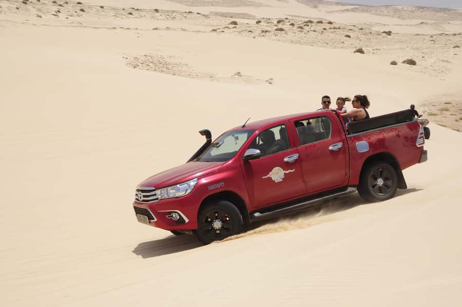 Boavista: 4x4 Island Tour, Santa Monica, Dune, Caves & Lunch - The Cabo Santa Maria shipwreck