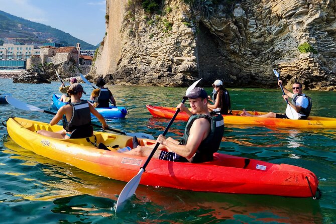 Budva Bay: Kayak & SUP Tour to Coastal Caves - Why the Budva coast is best seen from a kayak