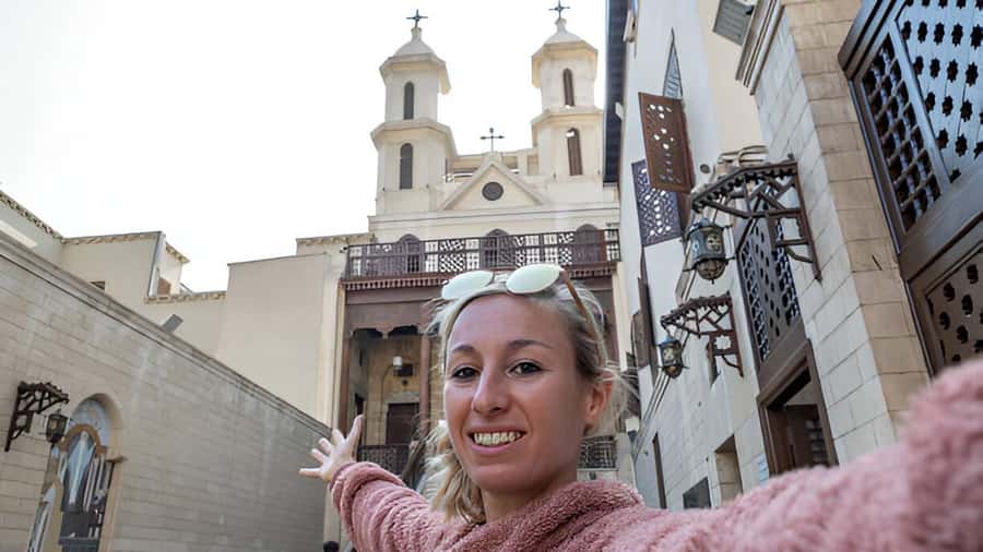 Cairo: Coptic Cairo, Cave Church & Felucca Private Day Tour - The Hanging Church, a striking Old Cairo stop