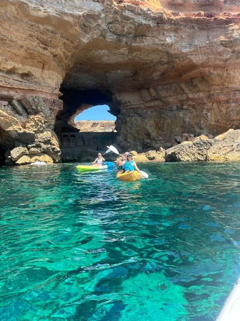 Cala Codolar: Sea & Caves Kayaking Tour with Snorkeling - Getting comfortable in the kayak