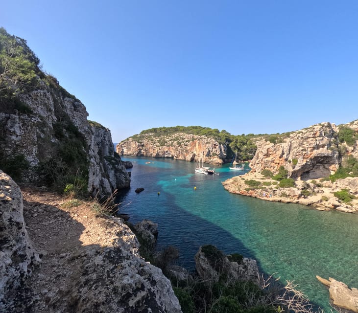 Cala en Porter: Menorca Caves Kayaking Tour & GoPro Photos - Meeting at Cala en Porter Beach