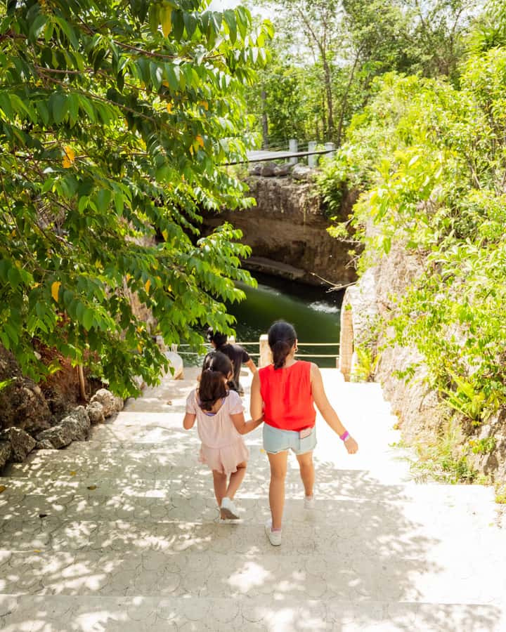 Cancun: Cenotes El Retoño entrance with transportation, lunch, and guided tour. - Hammocks, pools, and one hour of free time