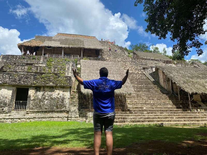 Cancun: Chichen Itza, Ek Balam, Cenote & Lunch - Ek Balam’s carved stone and open jungle views
