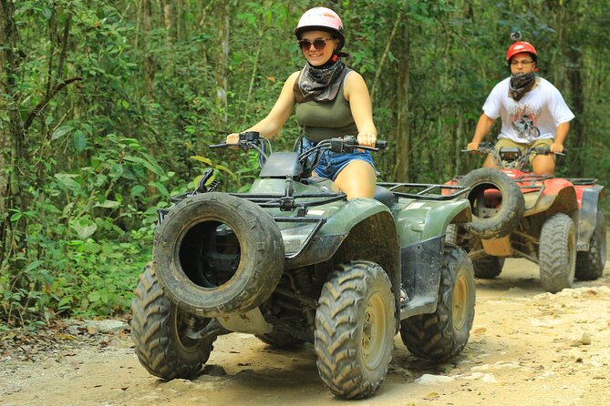 Cancun Mayan Pass: ATV, Cenote, Zipline, Transportation & Horses - The cenote provides the best payoff