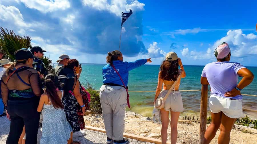 Cancun: Tulum & Coba with Cenote, Cave Exploration and Lunch - Tulum’s coastal ruins and Caribbean views