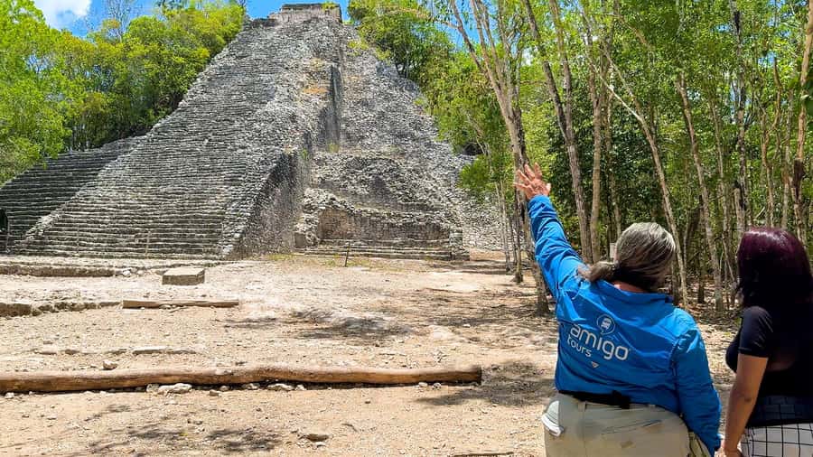 Cancun: Tulum & Coba with Cenote, Cave Exploration and Lunch - Coba by bike, tricycle, or on foot