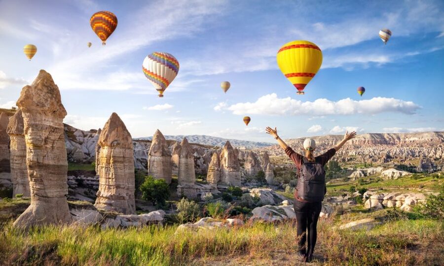 Cappadocia Green Tour: Underground Cities and Ihlara Valley - Göreme Panorama and the first look at Cappadocia
