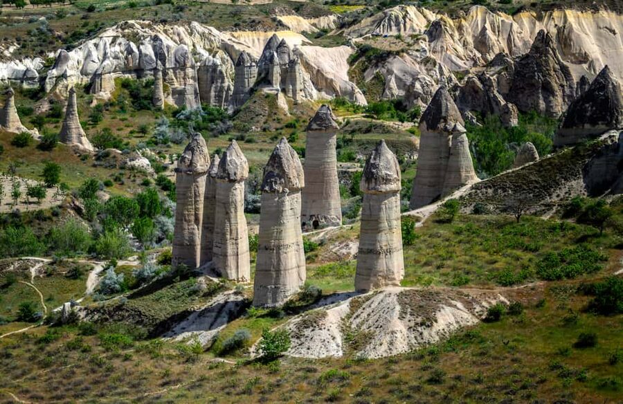 Cappadocia: Highlights Tour (Red Tour & Underground City) - Love Valley and the classic fairy chimneys