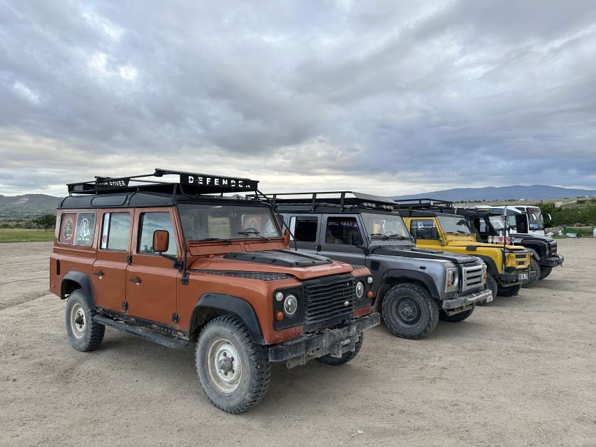 Cappadocia: Jeep Safari with Mini Underground City - Üzengi, Pancarlık, Love Valley, and White Valley