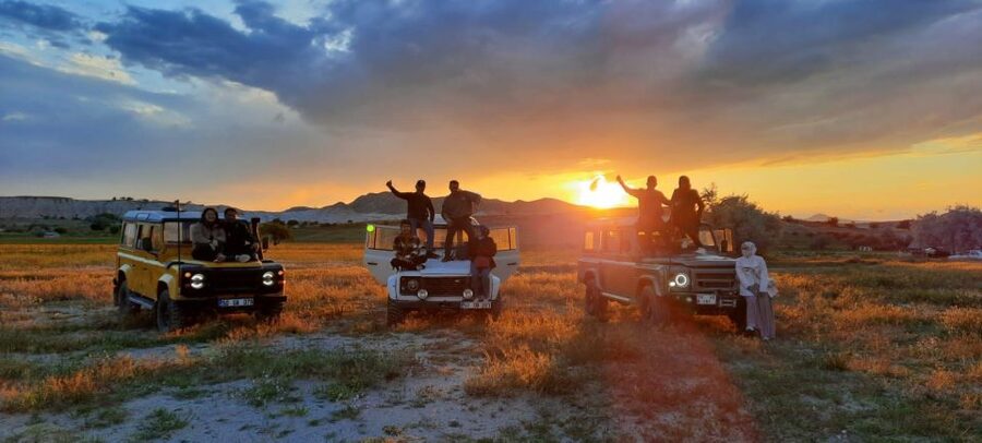 Cappadocia: Jeep Safari with Mini Underground City - Eagle Hill Point and the champagne stop