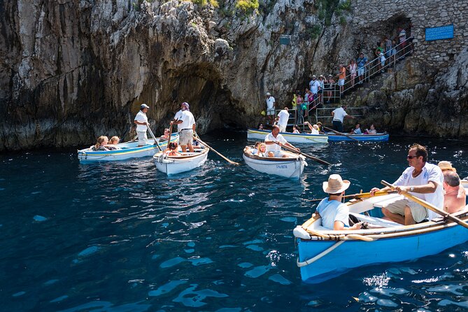 Capri Adventure Cruise: Sea Caves, Coastline & Blue Grotto Visit - Mermaid’s Rock and the Sailors’ Cave