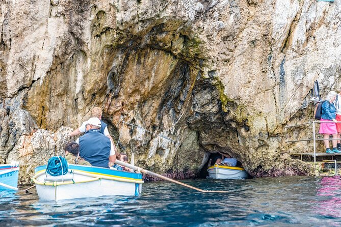 Capri Adventure Cruise: Sea Caves, Coastline & Blue Grotto Visit - The Faraglioni are the photo centerpiece