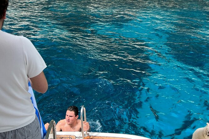 Capri, Blue Grotto by Priority, Faraglioni Swim and City Visit - Punta Ventroso is the main pause for food and swimming