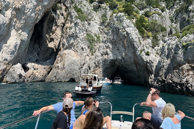 Capri, Blue Grotto by Priority, Faraglioni Swim and City Visit - The Faraglioni are the visual high point
