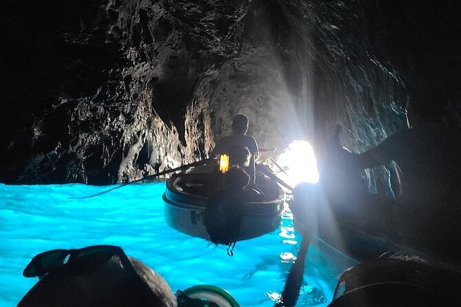 Capri Blue Grotto Small-Group Boat Day Tour From Sorrento - Cruising past Capri’s grottos and lighthouse