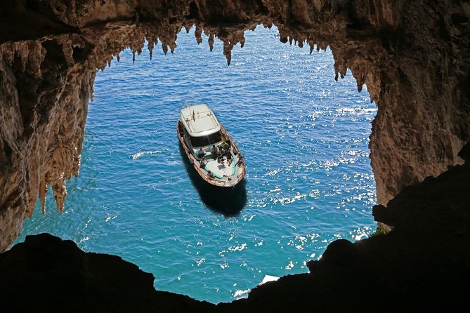 Capri Boat Tour from Sorrento: Swim, Grottos & Light Lunch - Bagni della Regina Giovanna starts the sightseeing