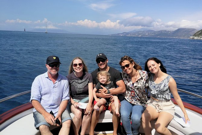 Capri Boat Tour from Sorrento: Swim, Grottos & Light Lunch - Food, drinks, and the ride back