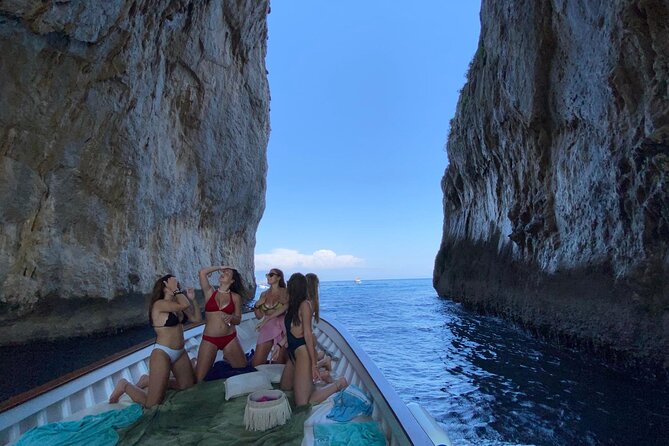 Capri Boat Tour: Grottoes, Swim & Sip Limoncello in a Small Group - The grotto route: Marvellous, White, and Green