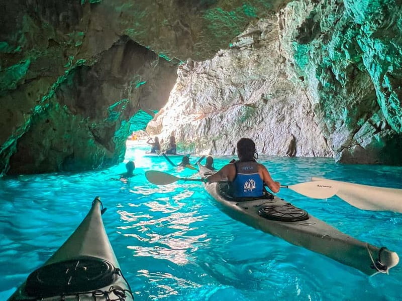 Capri: Caves and Beaches Kayaking Tour with GoPro Photos - What the Capri kayak tour really feels like