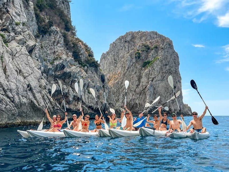 Capri: Caves and Beaches Kayaking Tour with GoPro Photos - Caves, arches, and the Cave of the Water