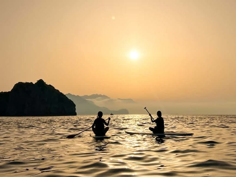Capri: Caves and Beaches Paddle Board Tour with Photos - The Faraglioni Photo Stop