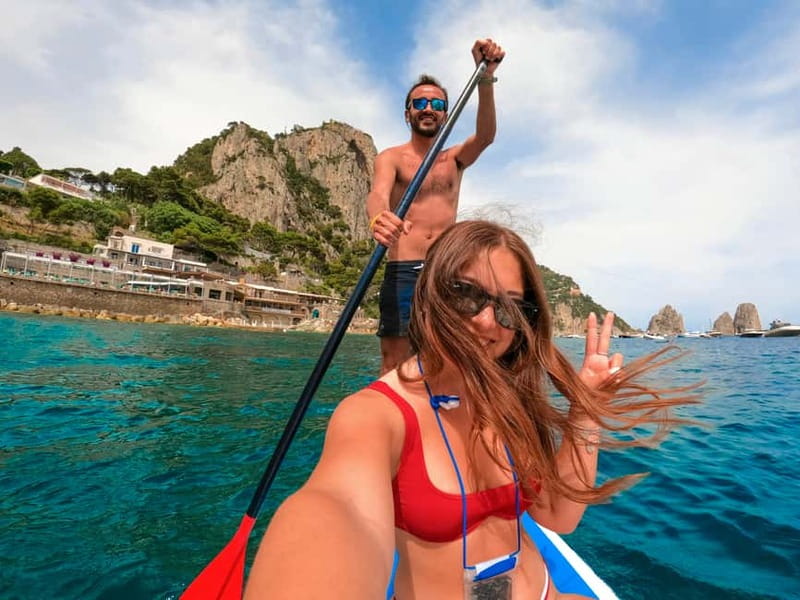 Capri: Caves and Beaches Paddle Board Tour with Photos - Weather, Safety, and Comfort