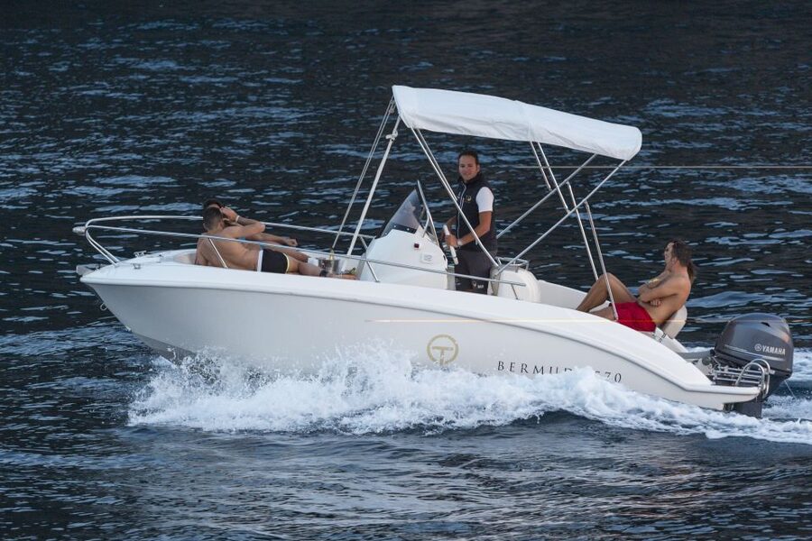 Capri Island & Blue Cave Private Boat Tour from Sorrento - Leaving Sorrento for Punta Campanella