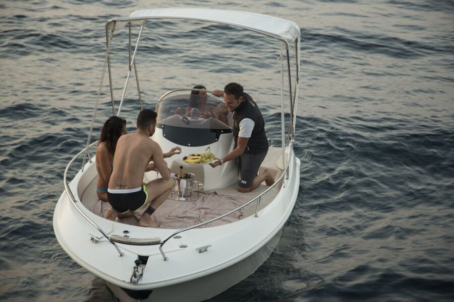 Capri Island & Blue Cave Private Boat Tour from Sorrento - Swimming in Capri’s clear water