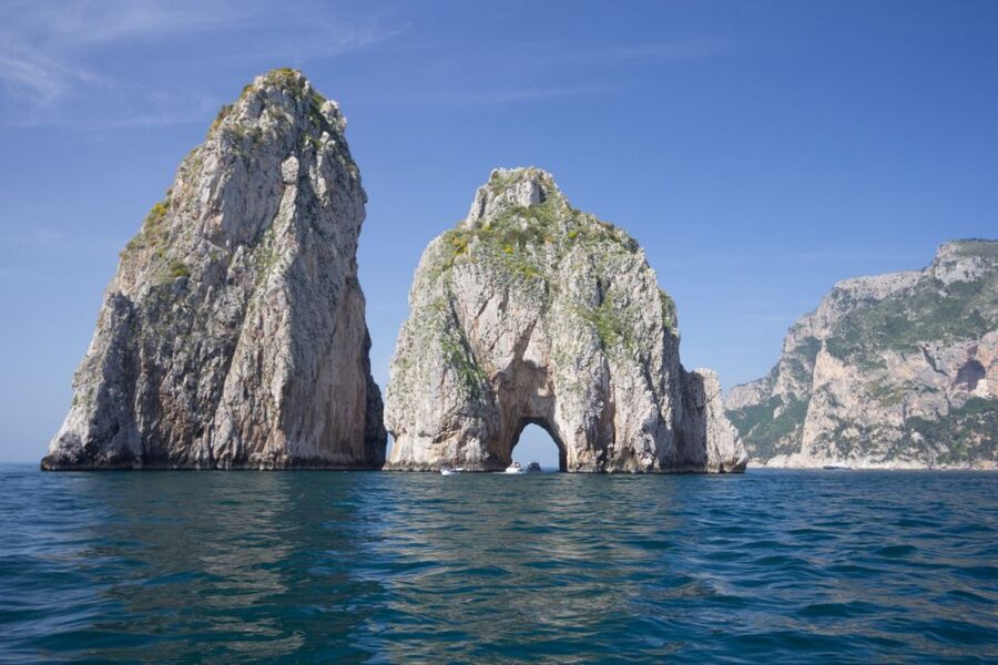 Capri: Island Sightseeing Tour with Blue Grotto Stop - Finding Laser Capri at Marina Grande