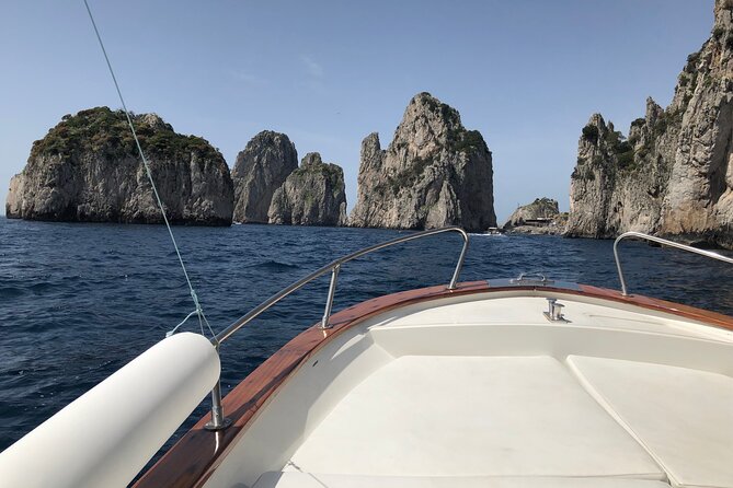 Capri Private Boat Tour from Capri (3 Hours) with Blue Grotto - Faraglioni: Capri’s Most Famous Sea View