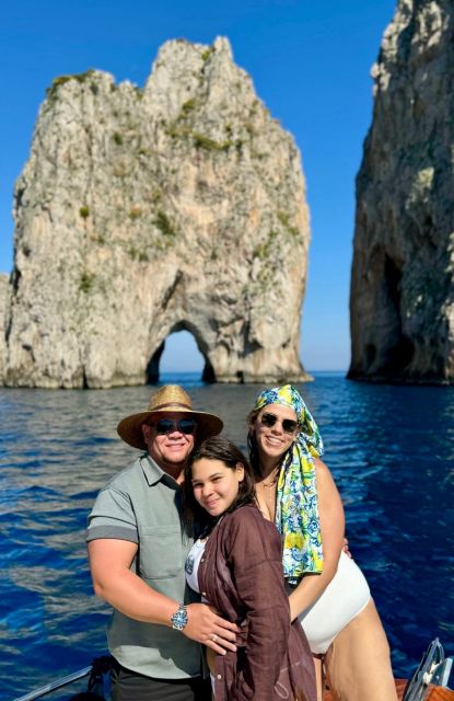 Capri: Tour of the island with caves and Faraglioni - Time to relax aboard the Aprea