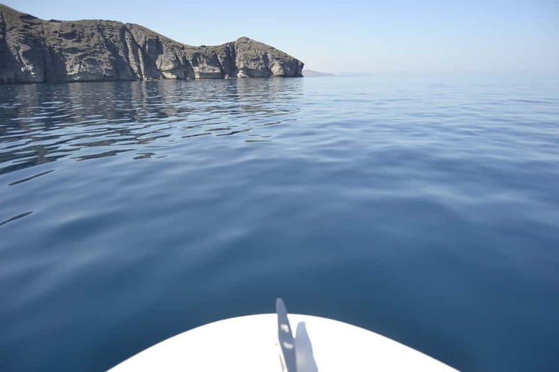Carboneras: Cabo de Gata Caves and Los Muertos Sailing Tour - Cala de Enmedio and the quieter beach views