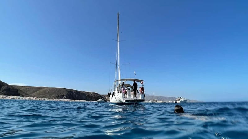 Carboneras: Cabo de Gata Caves and Los Muertos Sailing Tour - What the $106 price gets you