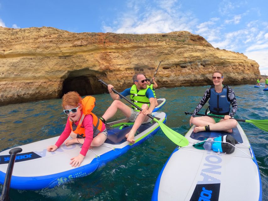 Carvoeiro: Benagil Cave Kayak Tour with 4k Photos - Starting through Carvalho Beach’s limestone tunnel
