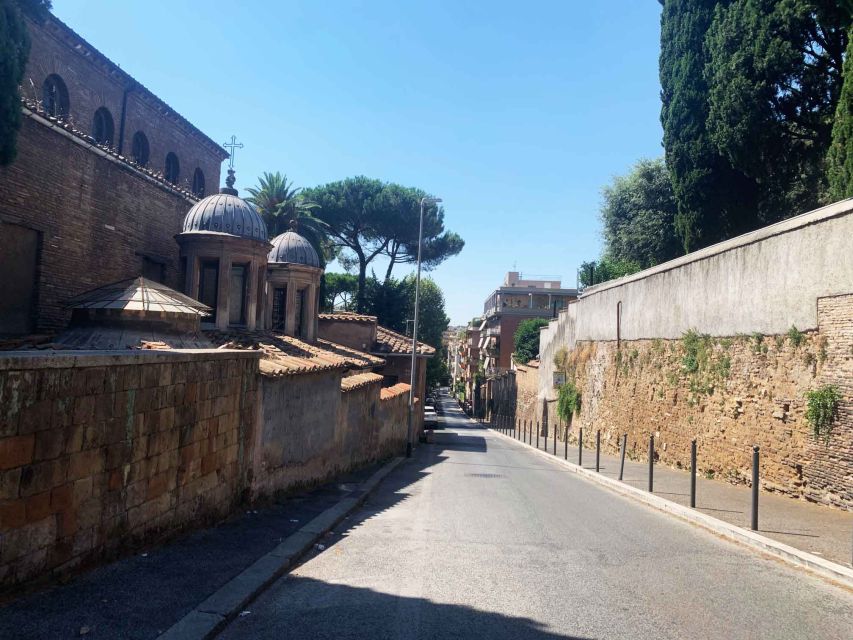 Catacombs of Saint Agnes Entry Ticket & Guided Tour - Entering the catacomb at Via Nomentana