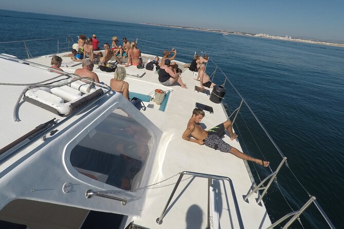 Catamaran BBQ on the Beach: Cruise to Benagil Caves - The beach stop and the BBQ lunch