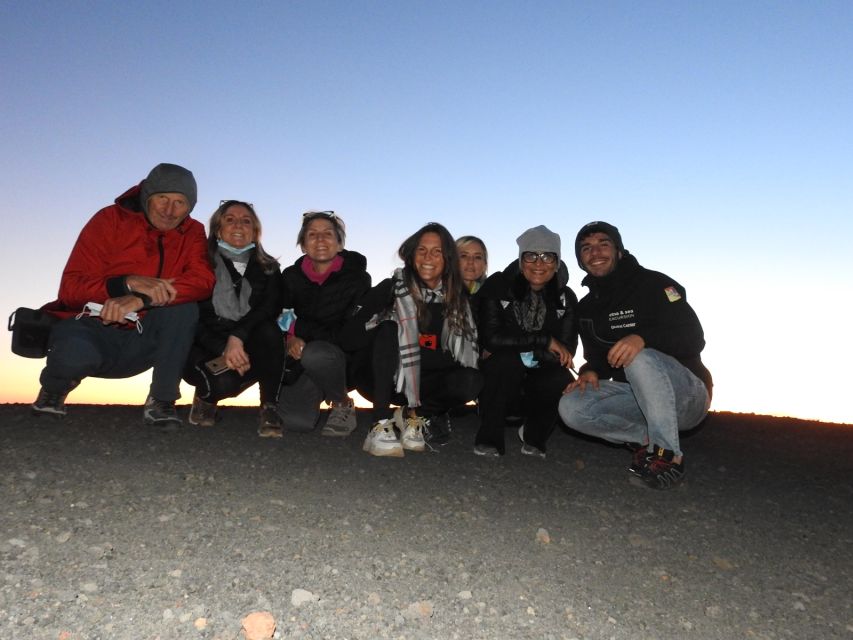 Catania: Sunset Jeep Tour of Mount Etna and Lava Flow Caves - Rifugio Casa del Vescovo and the climb higher