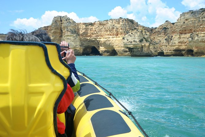 Caves and Dolphin Watching Cruise from Albufeira - Benagil Cave from the sea