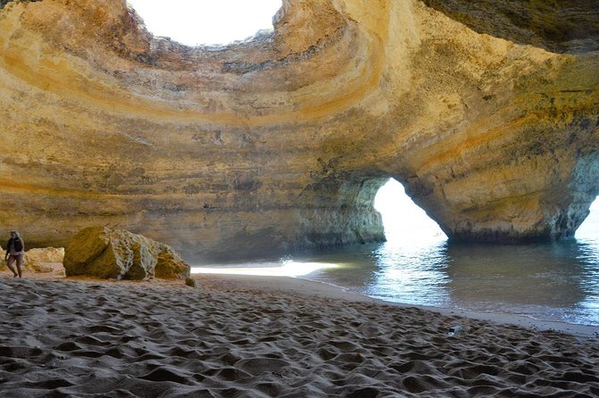 Caves and Dolphin Watching Cruise from Albufeira - Heading offshore to search for dolphins
