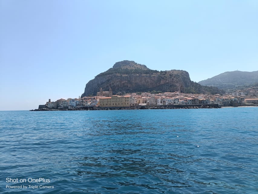 Cefalù: Mini Yacht with Snorkel Stops, Caves and Aperitif - Kalura Beach adds a second coastal mood