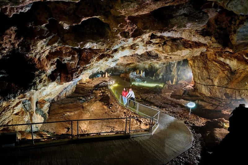 Cetinje: Lipa Cave Entrance Ticket with Guided Tour - The seven-minute road-train ride
