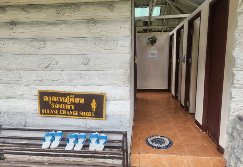 Chiang Mai: Sticky Waterfall, Bua Tong Cave Join Tour - The cave, temple, and spring fountain