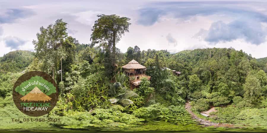 Chiang Mai: Sticky Waterfall & Caves Tour w/ Treehouse Stay - Lunch above the forest at Tree House Hideaway