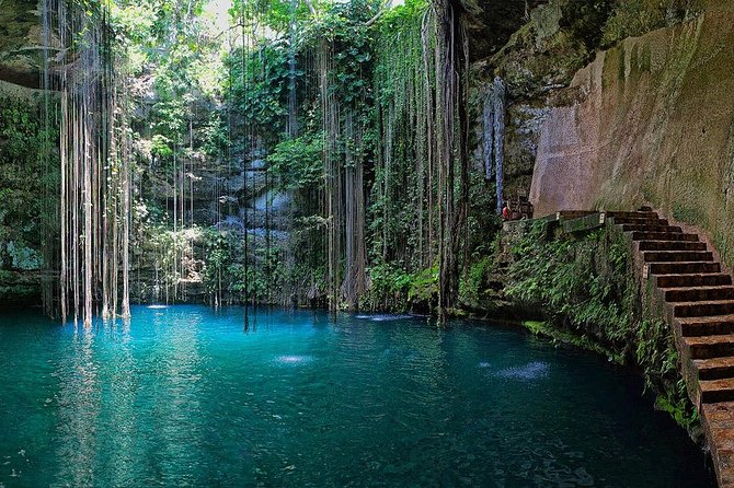 Chichen Itza, Cenote Ik Kil, Coba Ruins Small Group Early Arrival - Cenote Ik Kil: a cool break with practical extras