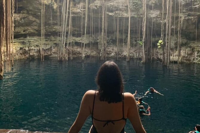 Chichén Itzá Marvels Day Trip:Cenote Oxman & Valladolid Adventure - Swimming at Cenote Oxman, with an important warning