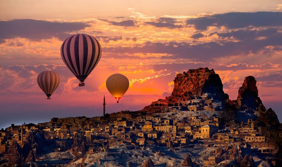 City of Side: 2-Day Cappadocia, Cave Hotel, & Balloon Tour - Three Beauties, Cavushin, and the return route